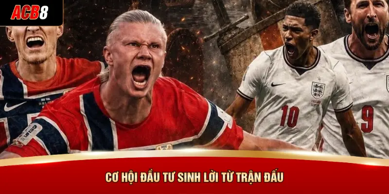 Anh Vs Na Uy - Chốt Kèo Đỉnh Cao Cùng Nhà Cái ACB8 4 Cơ hội đầu tư sinh lời từ trận đấu